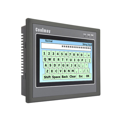 Coolmay 10 Inch LCD HMI Touch Screen Panel LED 1024*600 Piexls Support Modbus