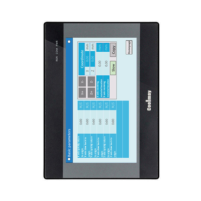 High Resolution 800x480 HMI PLC All In One 32bit CPU 408MHz Touch Screen Controller