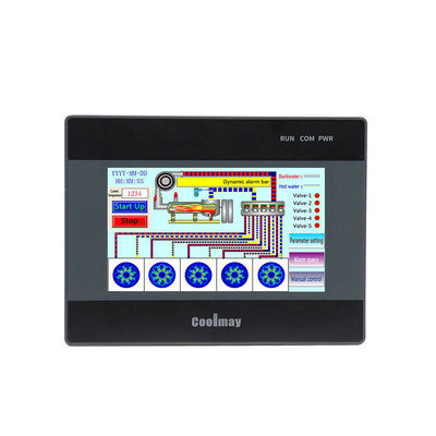 Индустриальная панель сенсорного экрана Cnc Plc HMI интегрированный комбо комбинированный все в одном программируемый логический шаг сервоуправляющий бесшовный Pwm двойной двигатель скоростной регулятор модуль Ethernet изготовлен в Китае